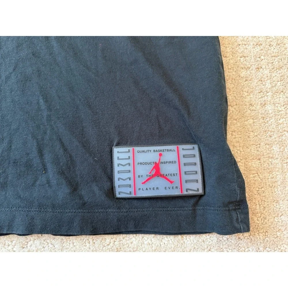 Nike Jordan Retro XI 11 Legacy 23 T-Shirt Black Men's XL